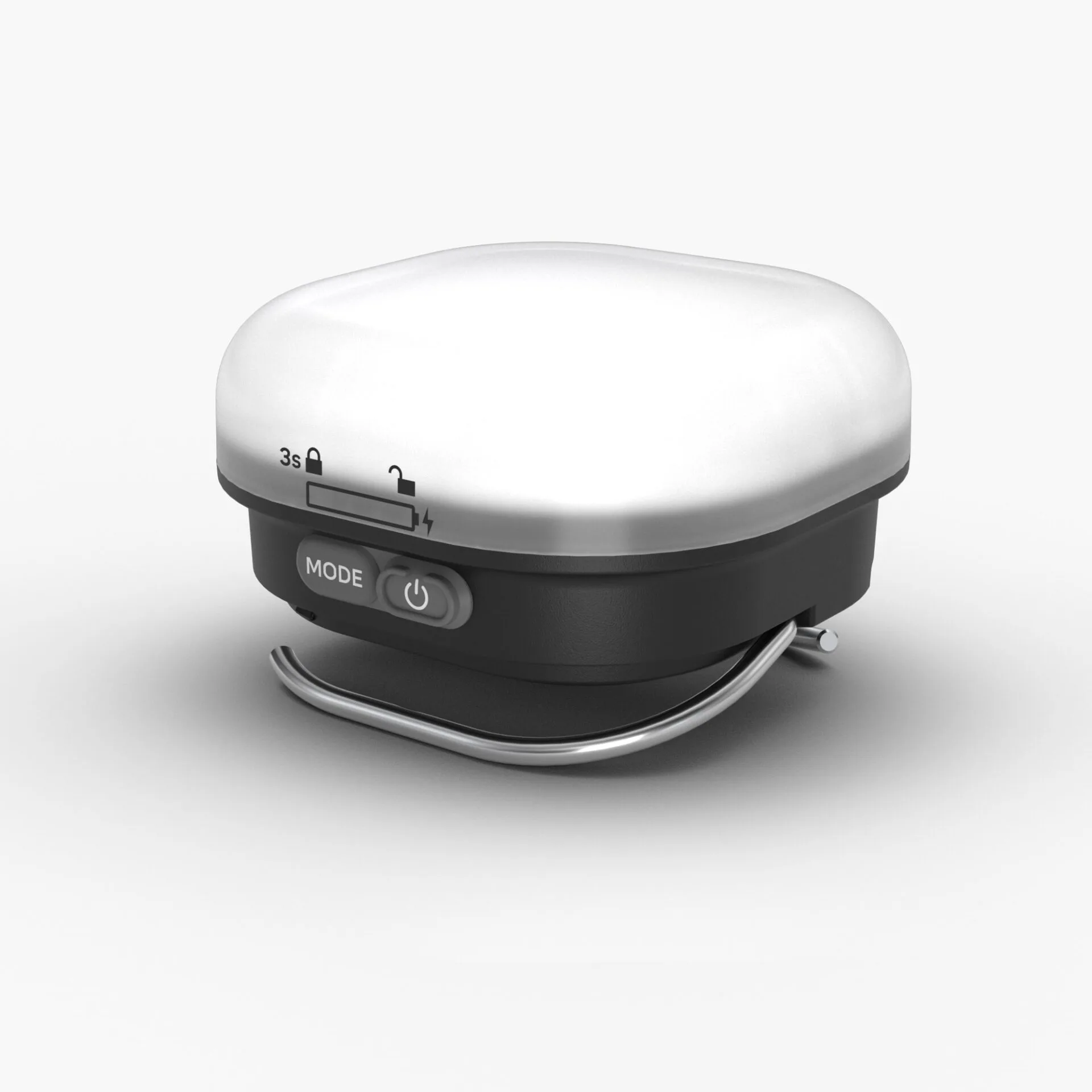 Silva Glow Recharge BLACK – kompaktowa latarka kempingowa